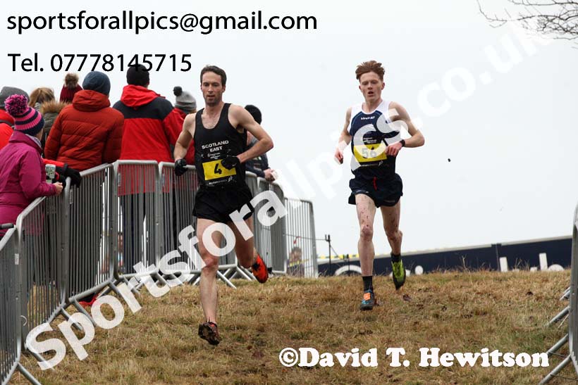 Inter District senior men and juniors, 2018 Simplyhealth Great Edinburgh International XCountry. Photo: David T. Hewitson/Sports for All Pics